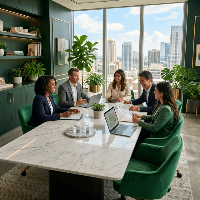 Escritório da Imobiliária